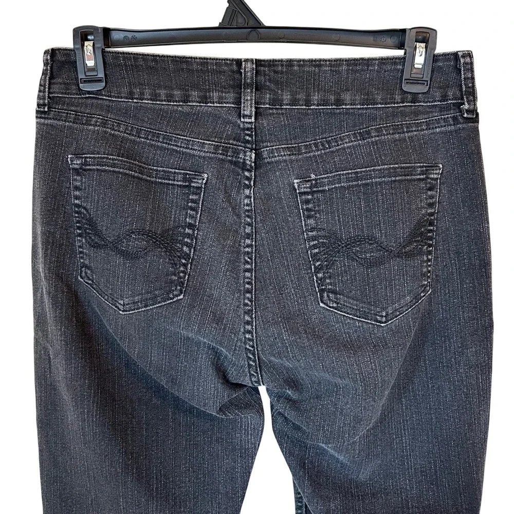 Riders by Lee‎ Jeans Womens 14L Black Mid Rise Bootcut Faded Casual Y2K Classic